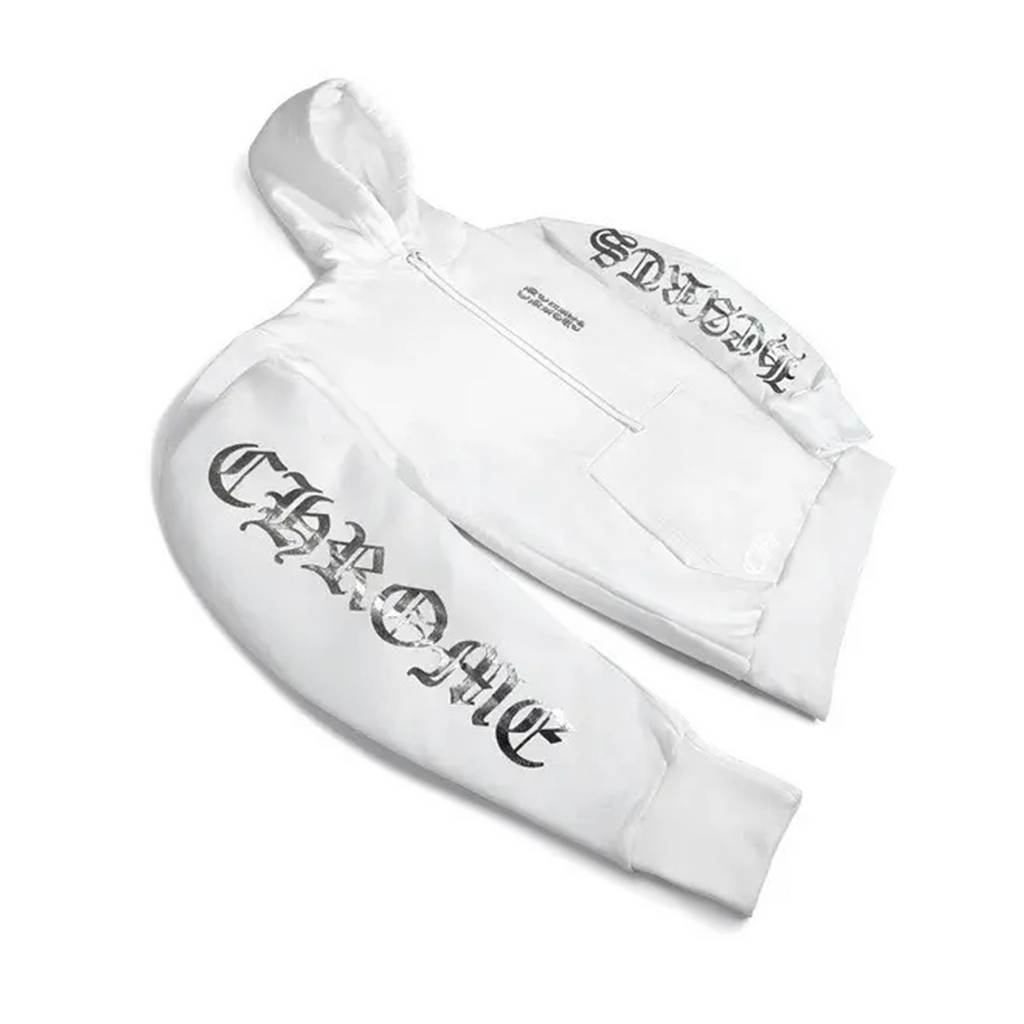Chrome Hearts White Foil Hoodie