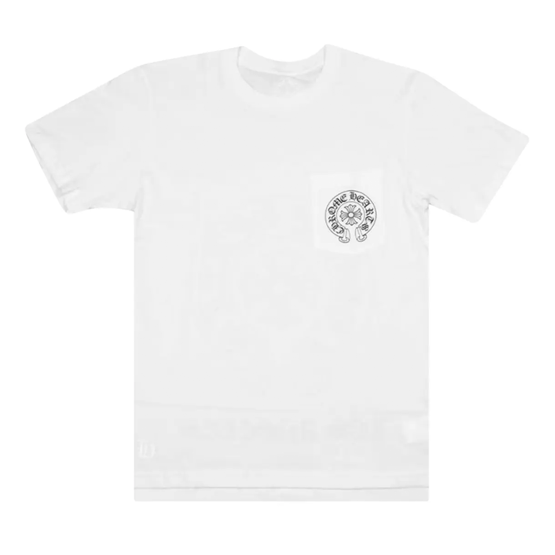 Chrome Hearts Horseshoe Logo Pocket T-Shirt 'White'