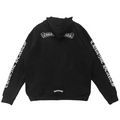 Chrome Hearts Scroll Logo Hoodie Black