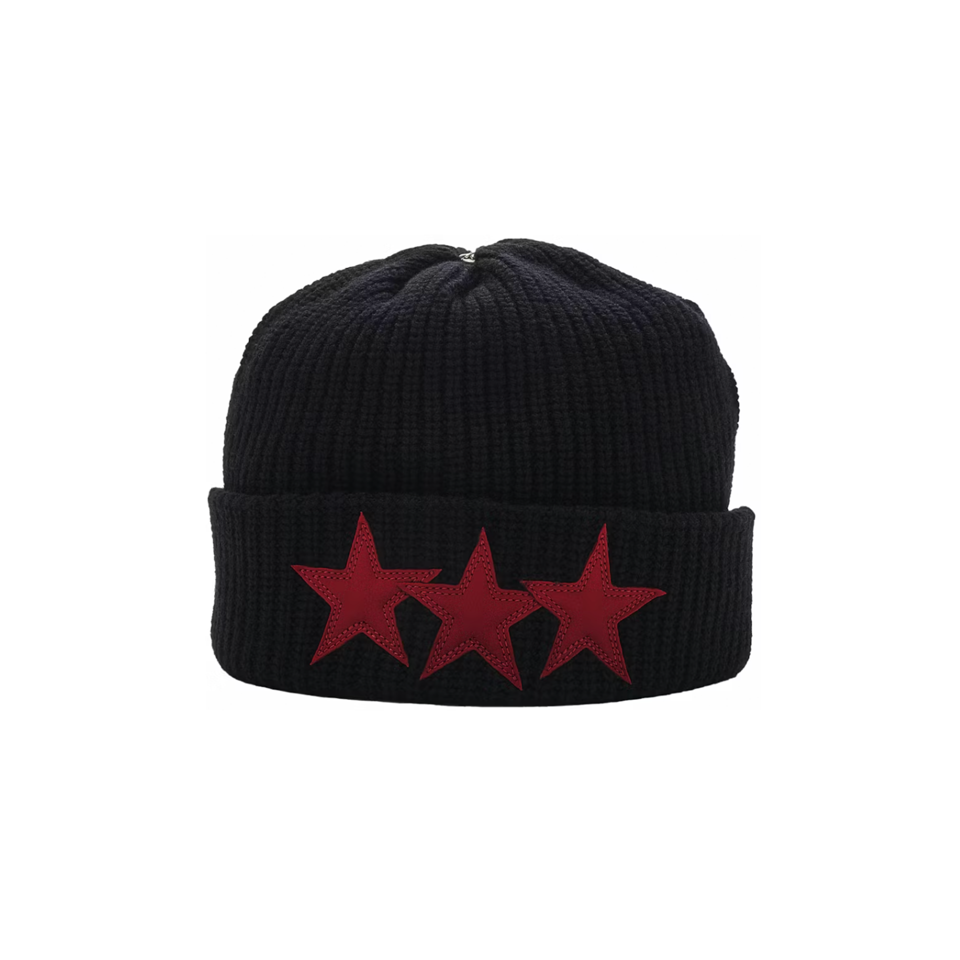 Chrome Hearts Sludge Star Patch Beanie Black