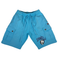 Chrome Hearts x Matty Boy “Brain New” Cargo Shorts Blue [USED] - S (Used)