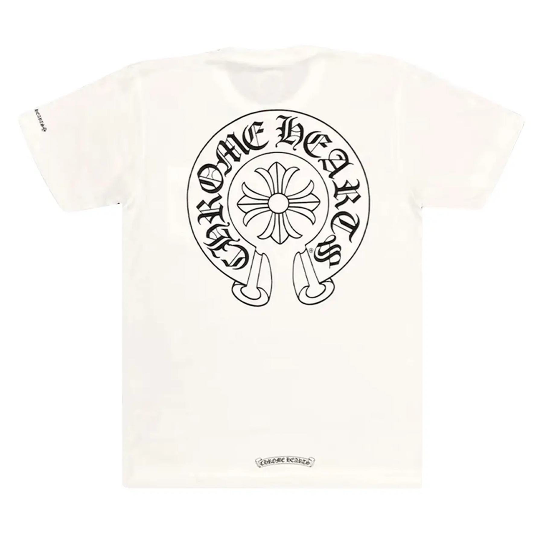 Chrome Hearts Horseshoe Logo Pocket T-Shirt 'White'