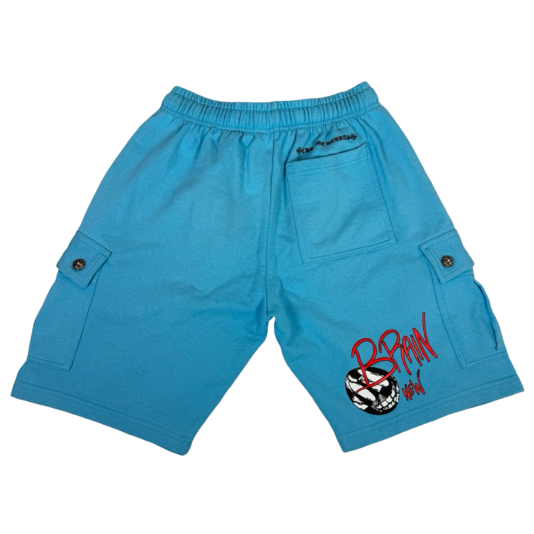 Chrome Hearts x Matty Boy “Brain New” Cargo Shorts Blue [USED] - S (Used)