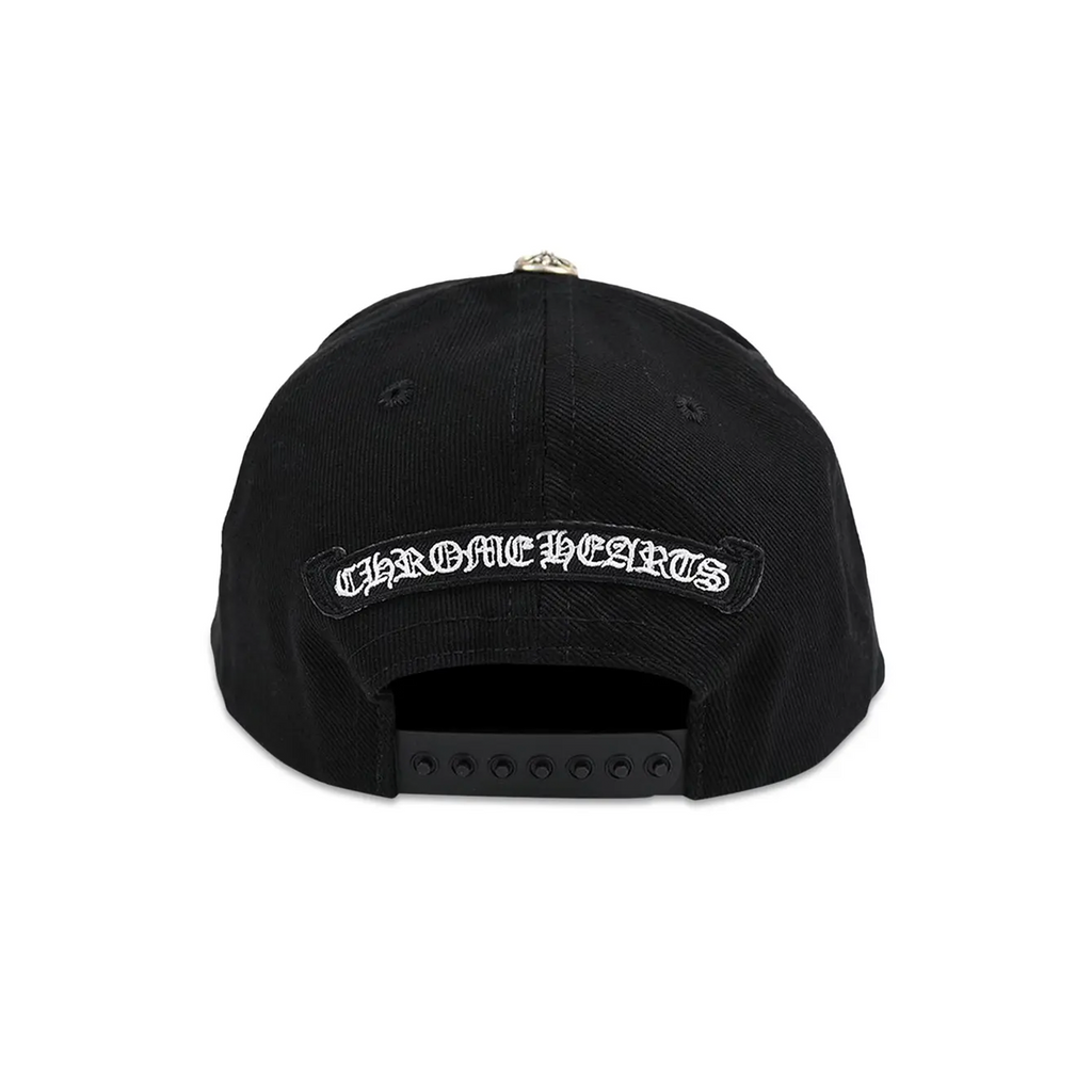 Chrome Hearts Dagger Denim Baseball Hat Black/White