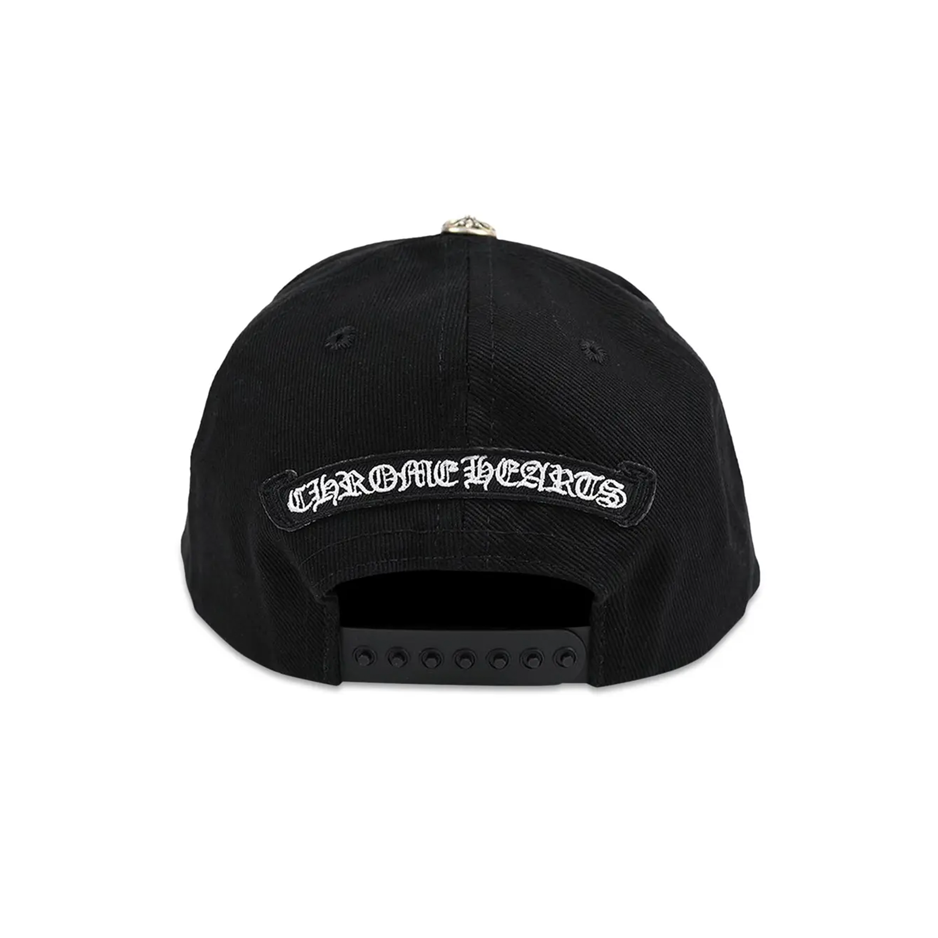 Chrome Hearts Dagger Denim Baseball Hat Black/White