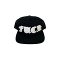 Chrome Hearts Fuck White Leather Patch Trucker Hat White