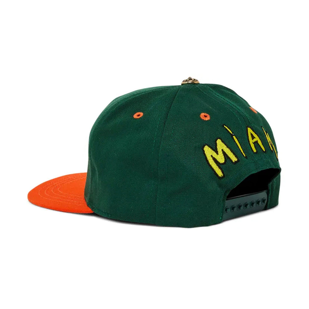 Chrome Hearts Miami Art Basel Exclusive Baseball Hat Green/Orange/Gold