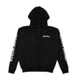 Chrome Hearts Scroll Logo Hoodie Black/White