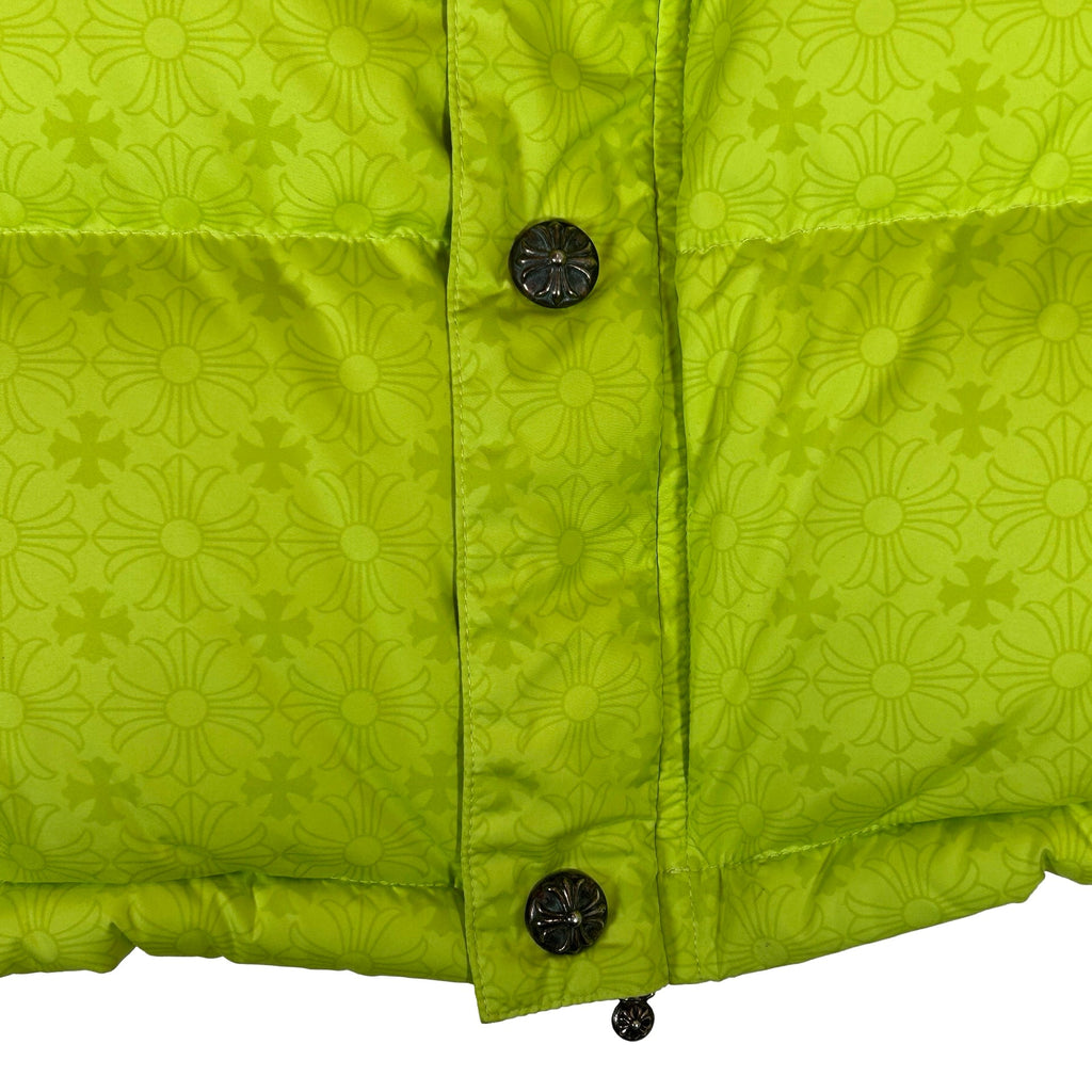 Chrome Hearts Plus Monogram Print Down Jacket [USED] - L (Used)