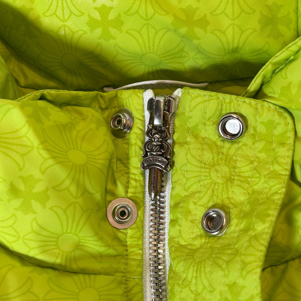 Chrome Hearts Plus Monogram Print Down Jacket [USED] - L (Used)