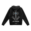 Chrome Hearts St. Barth Scroll Logo Hoodie