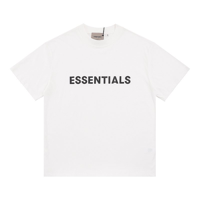 ESSENTIALS Front Wordmark Short-Sleeve T-Shirt — hero