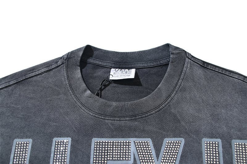 VALE USA United by Faith Rhinestone Graphic T-Shirt — detail