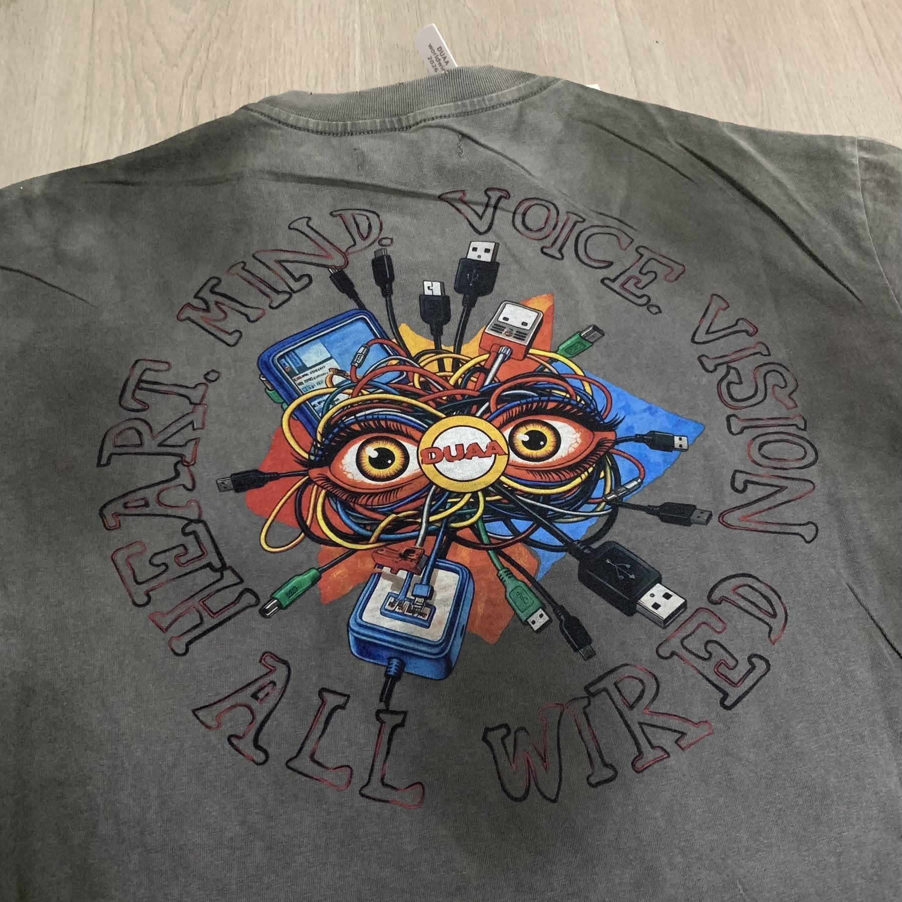 Rough Play New Age Graphic T-Shirt — detail
