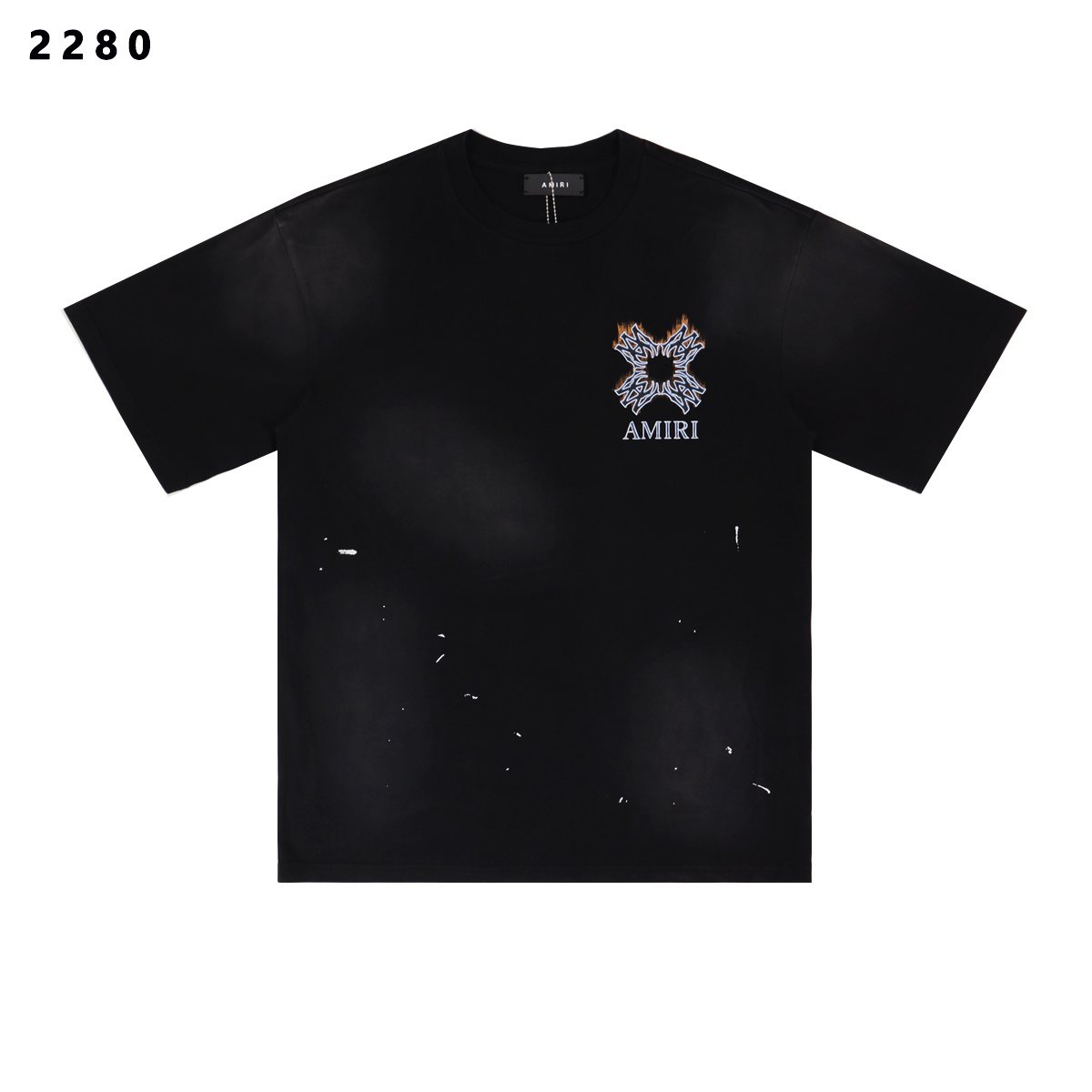 AMIRI Quad Flames Graphic T-Shirt — hero