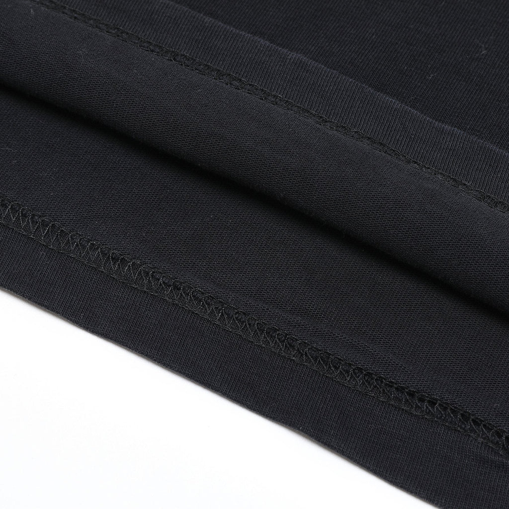 FIRST ROW Wake Up and Be Fierce Skull Appliqué T-Shirt — detail
