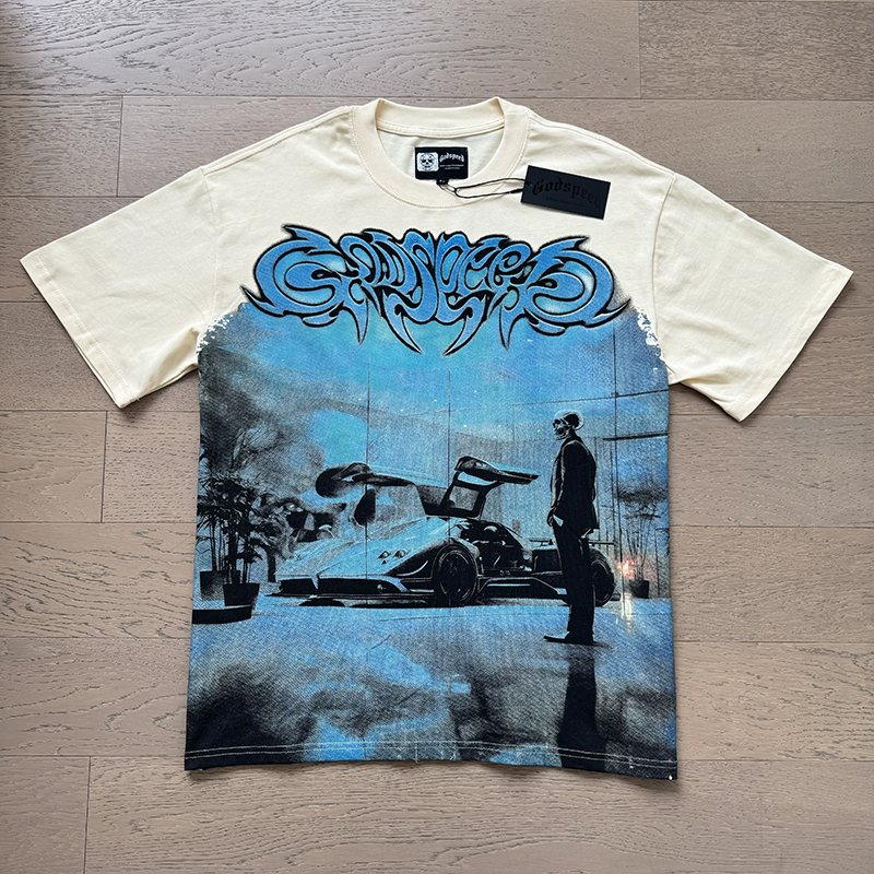 Godspeed Super Run Sunday Graphic Short-Sleeve T-Shirt — front
