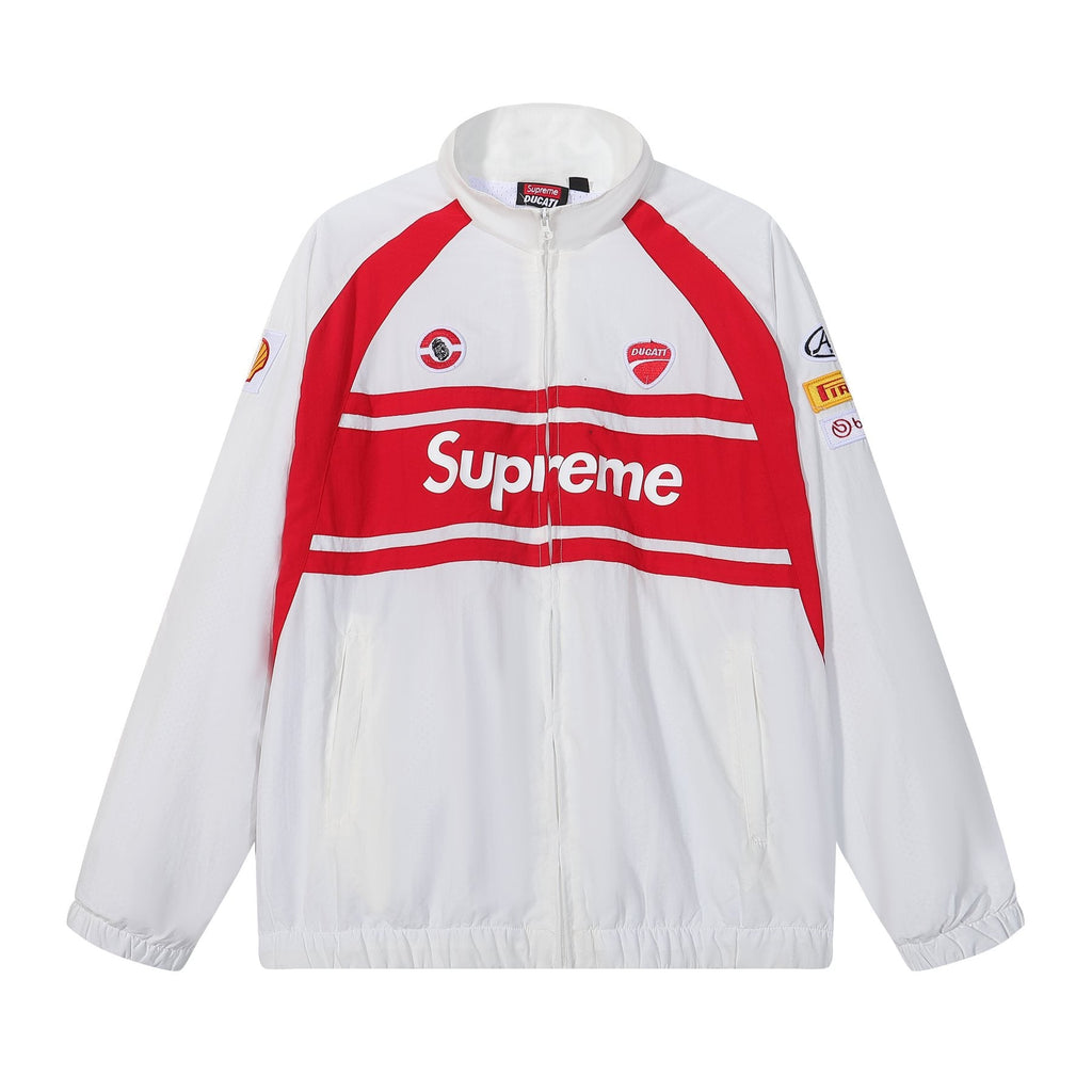 Supreme Ducati Racing Graphic Tracksuit Set — front