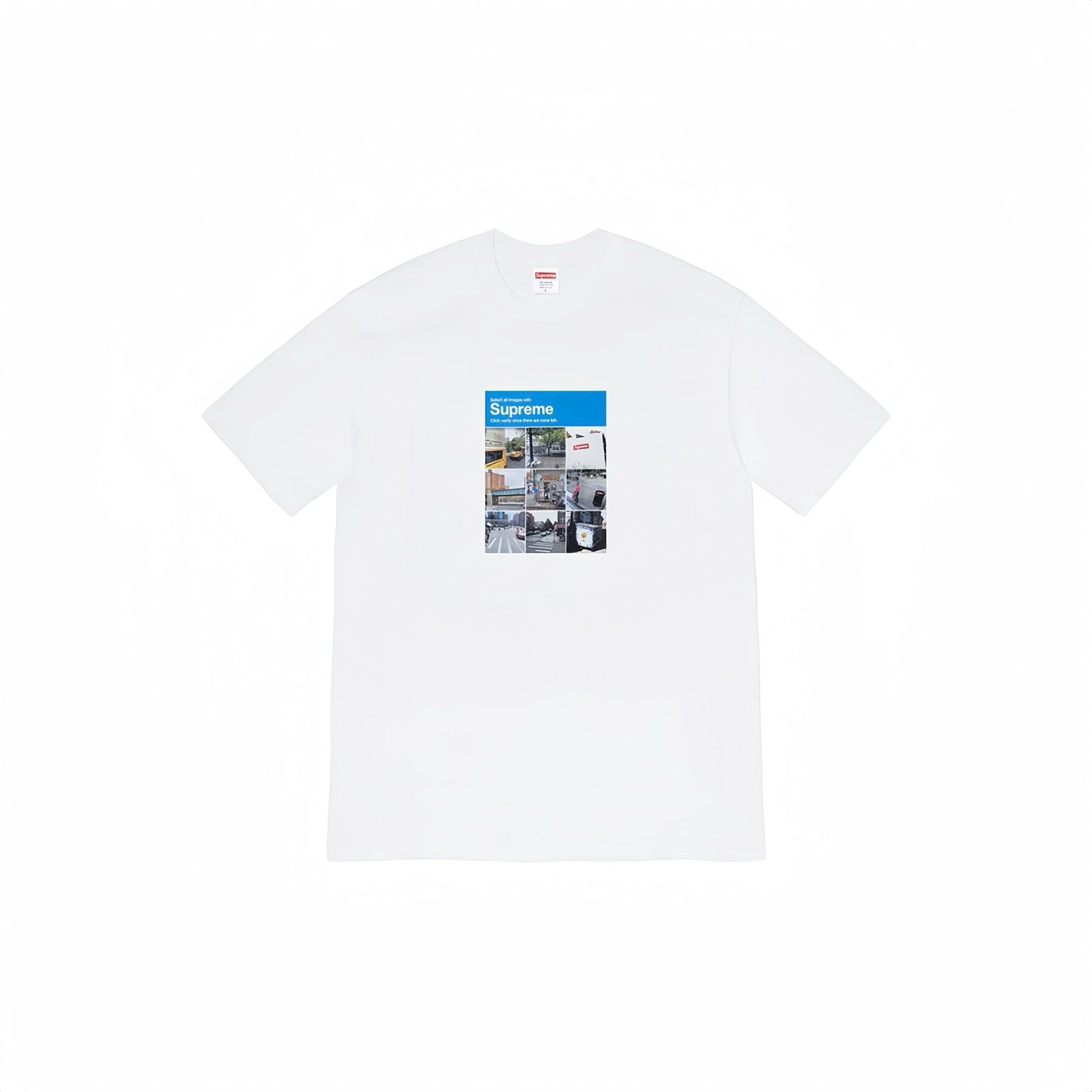 Supreme Verify Graphic T-Shirt — front