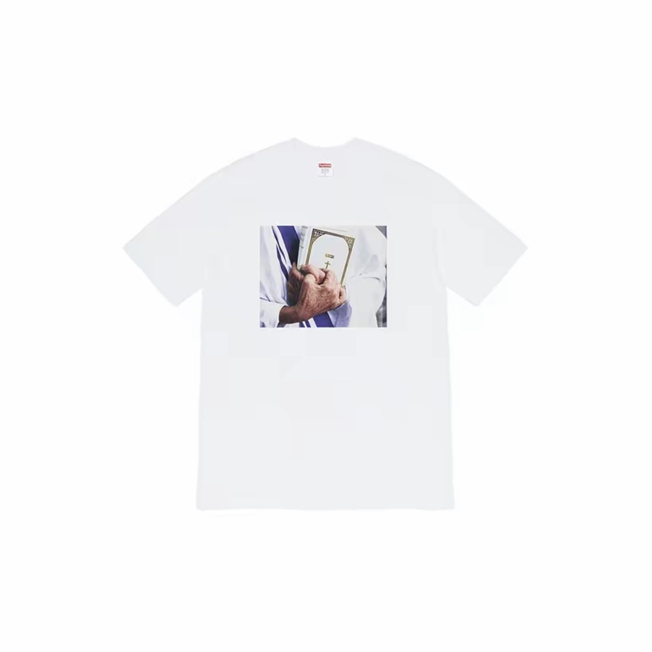 Supreme Bible Graphic Short-Sleeve T-Shirt — front
