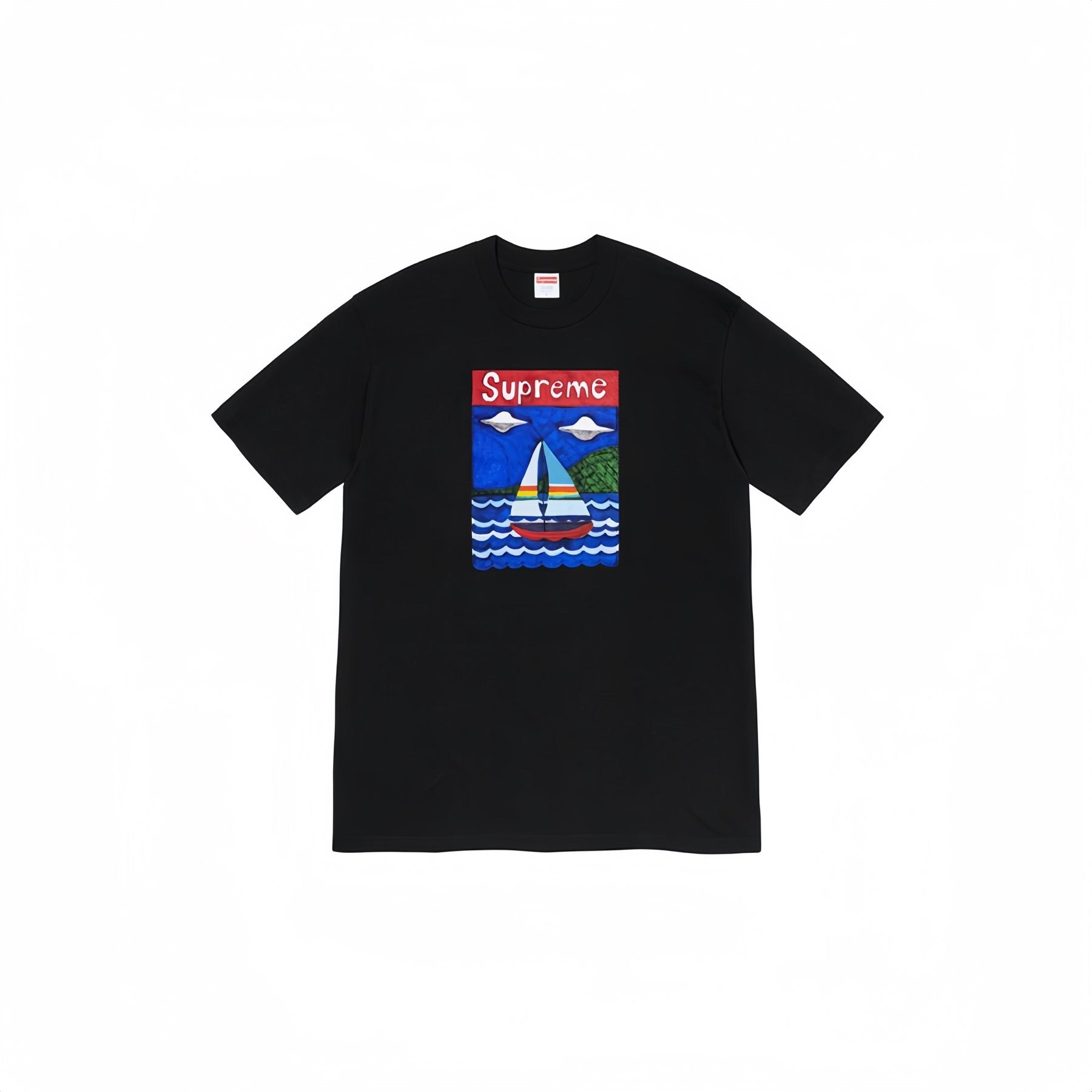 Supreme Sailboat Graphic T-Shirt — front