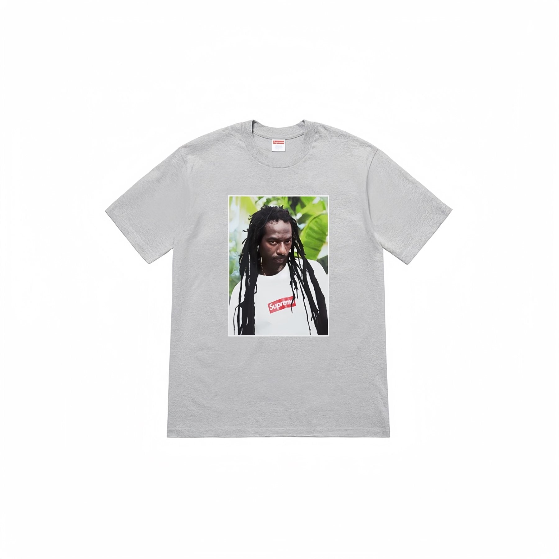 Supreme Buju Banton Portrait Graphic T-Shirt — front