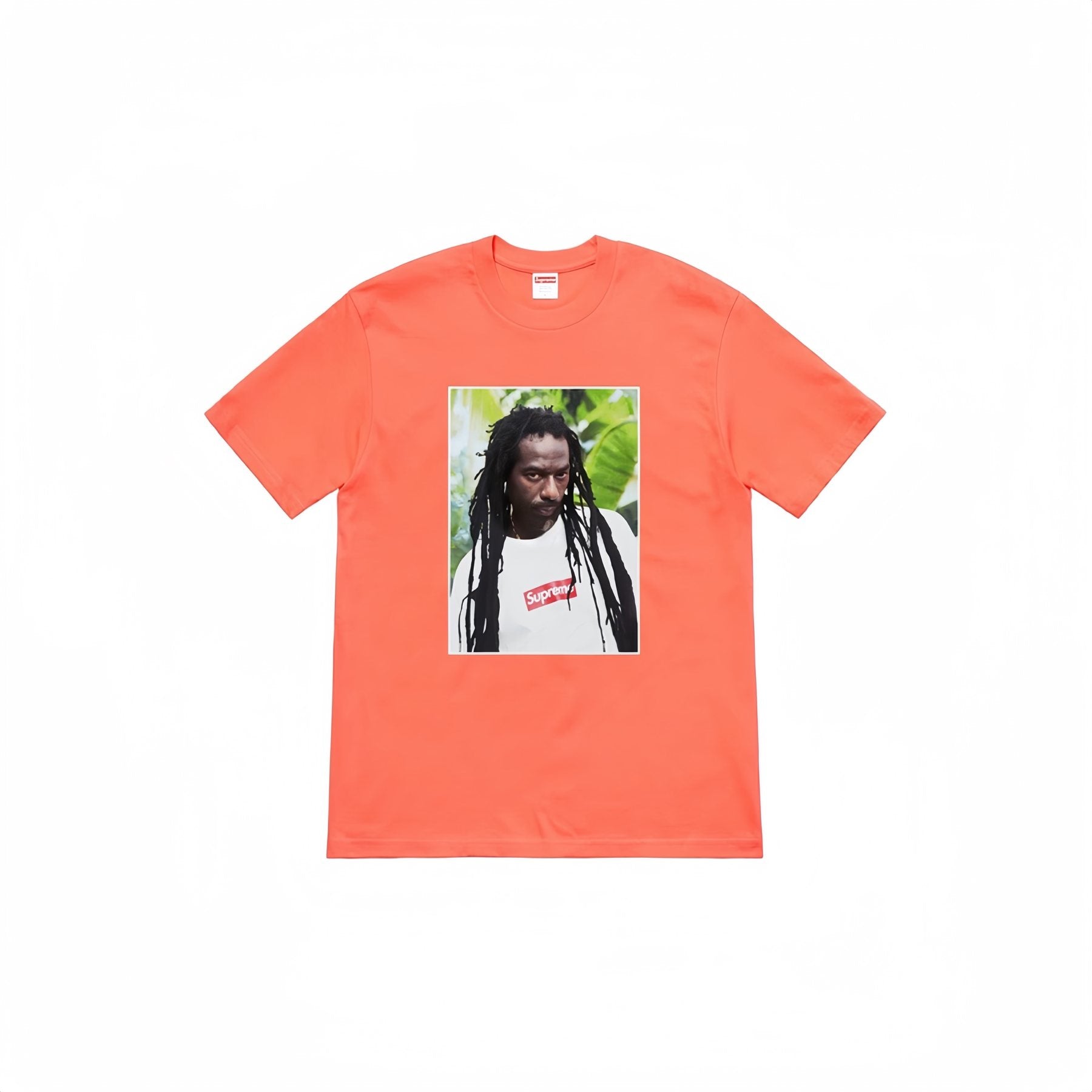 Supreme Buju Banton Portrait Graphic T-Shirt — front