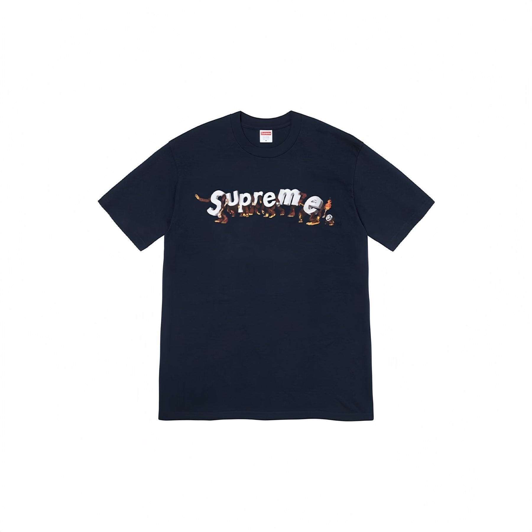 Supreme Ape Letter Graphic Short-Sleeve T-Shirt — front