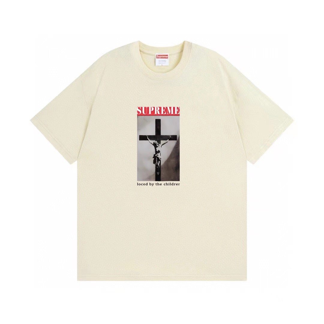 Supreme Loved By The Children Graphic T-Shirt — front