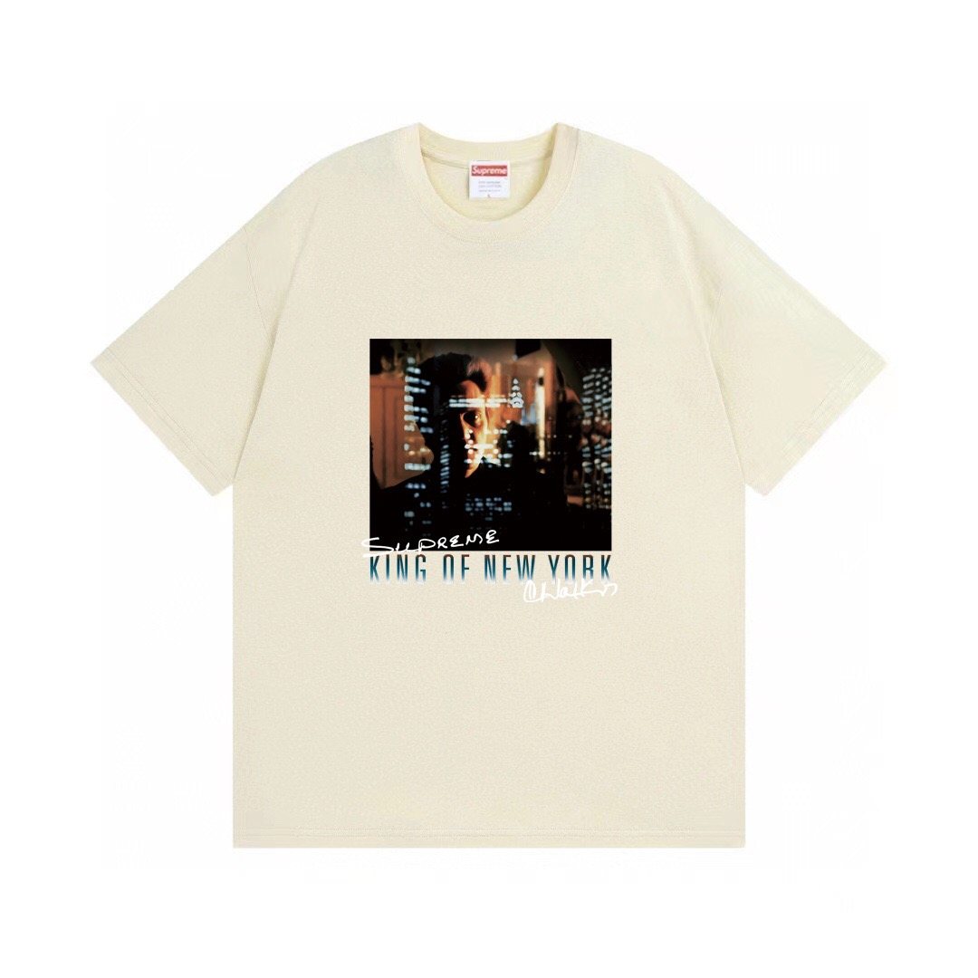Supreme King of New York Graphic T-Shirt — front