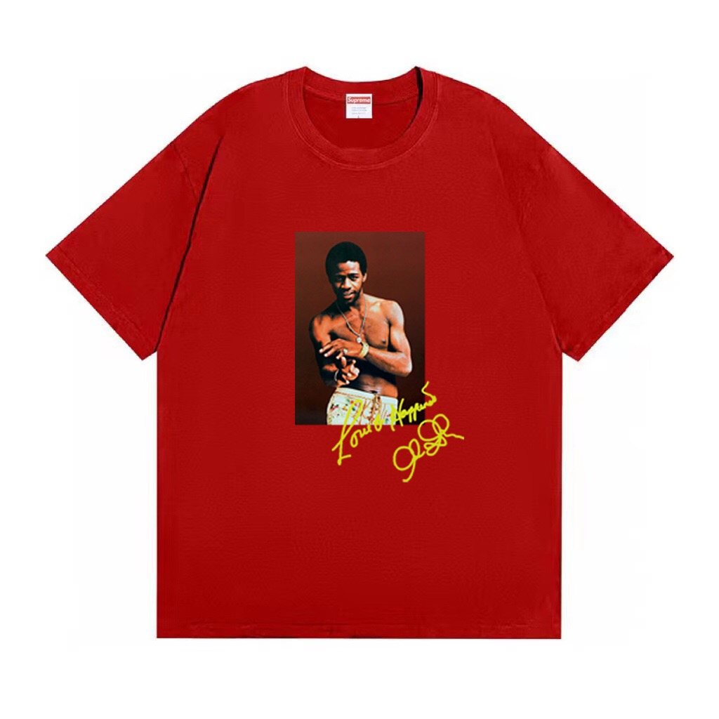 Supreme Al Green Portrait Graphic Short-Sleeve T-Shirt — front