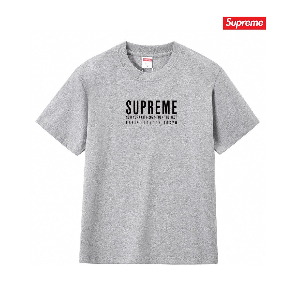 Supreme Chest Logo Graphic T-Shirt — front