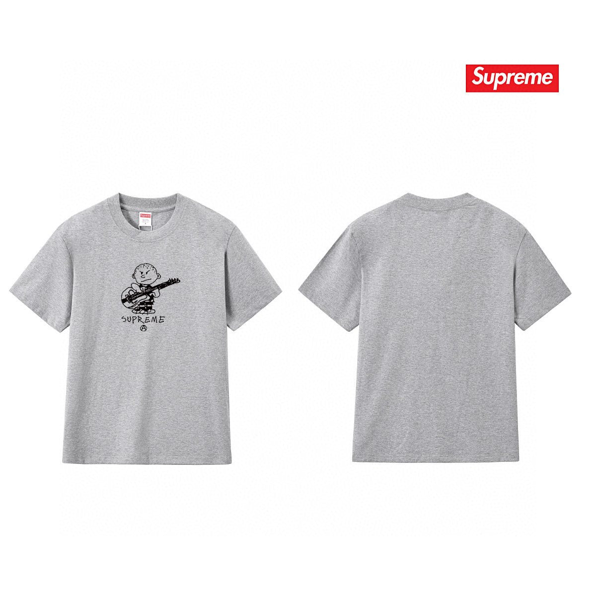 Supreme Scarface Movie Poster Graphic T-Shirt — back