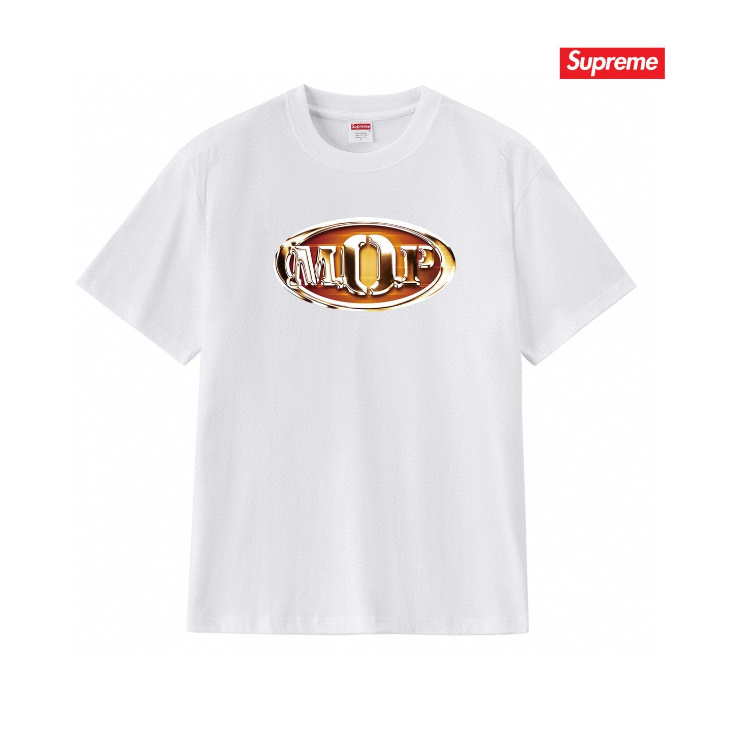 Supreme Front & Back Graphic T-Shirt — front
