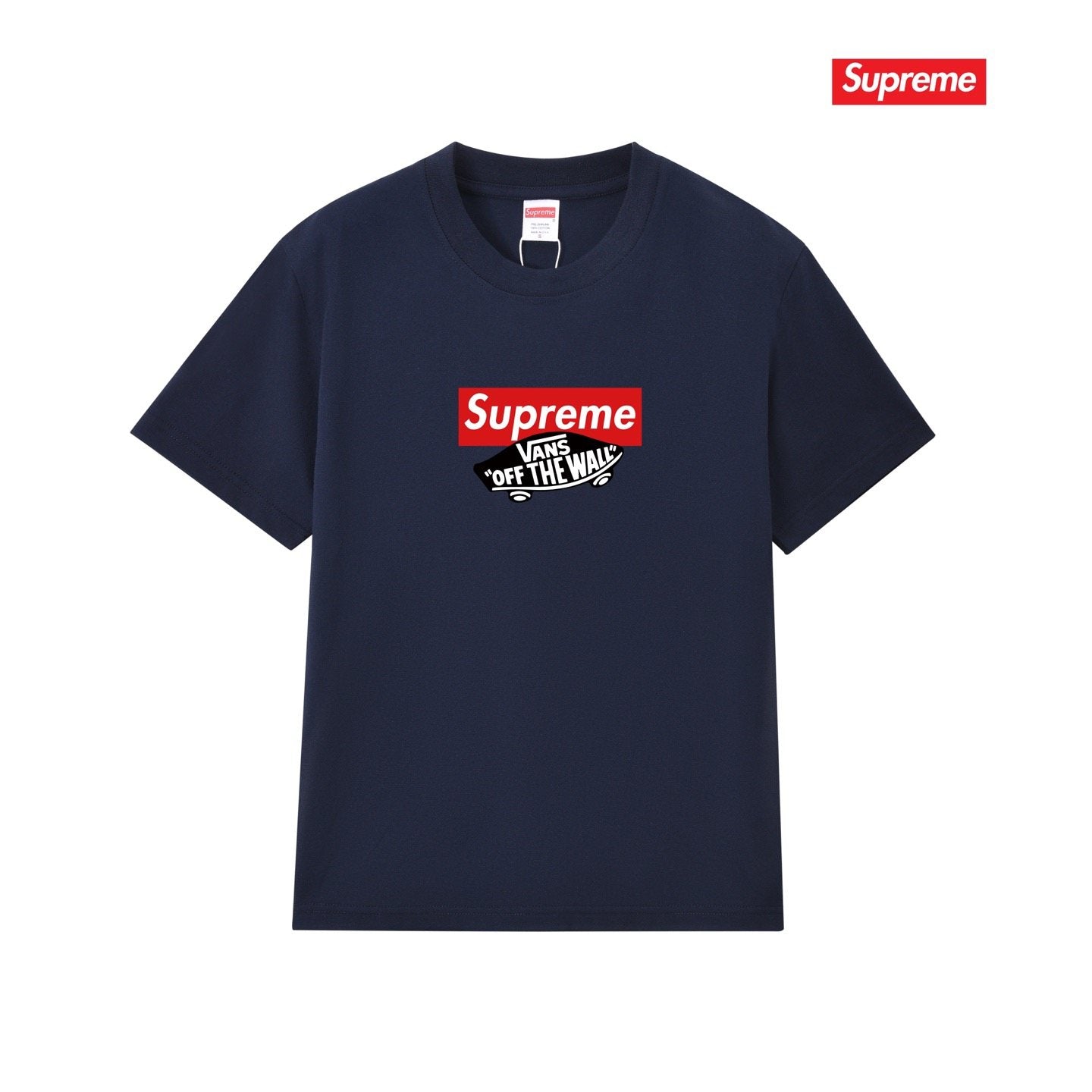 Supreme Vans Off The Wall Graphic T-Shirt — front