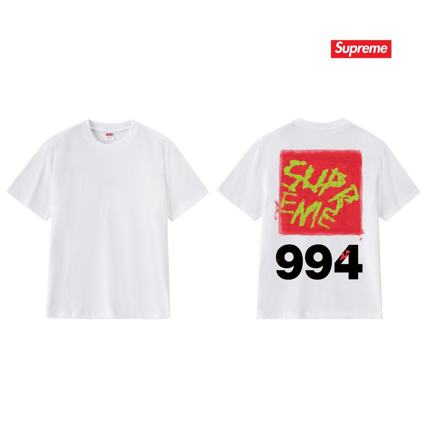 Supreme Back Graphic Short-Sleeve T-Shirt — front