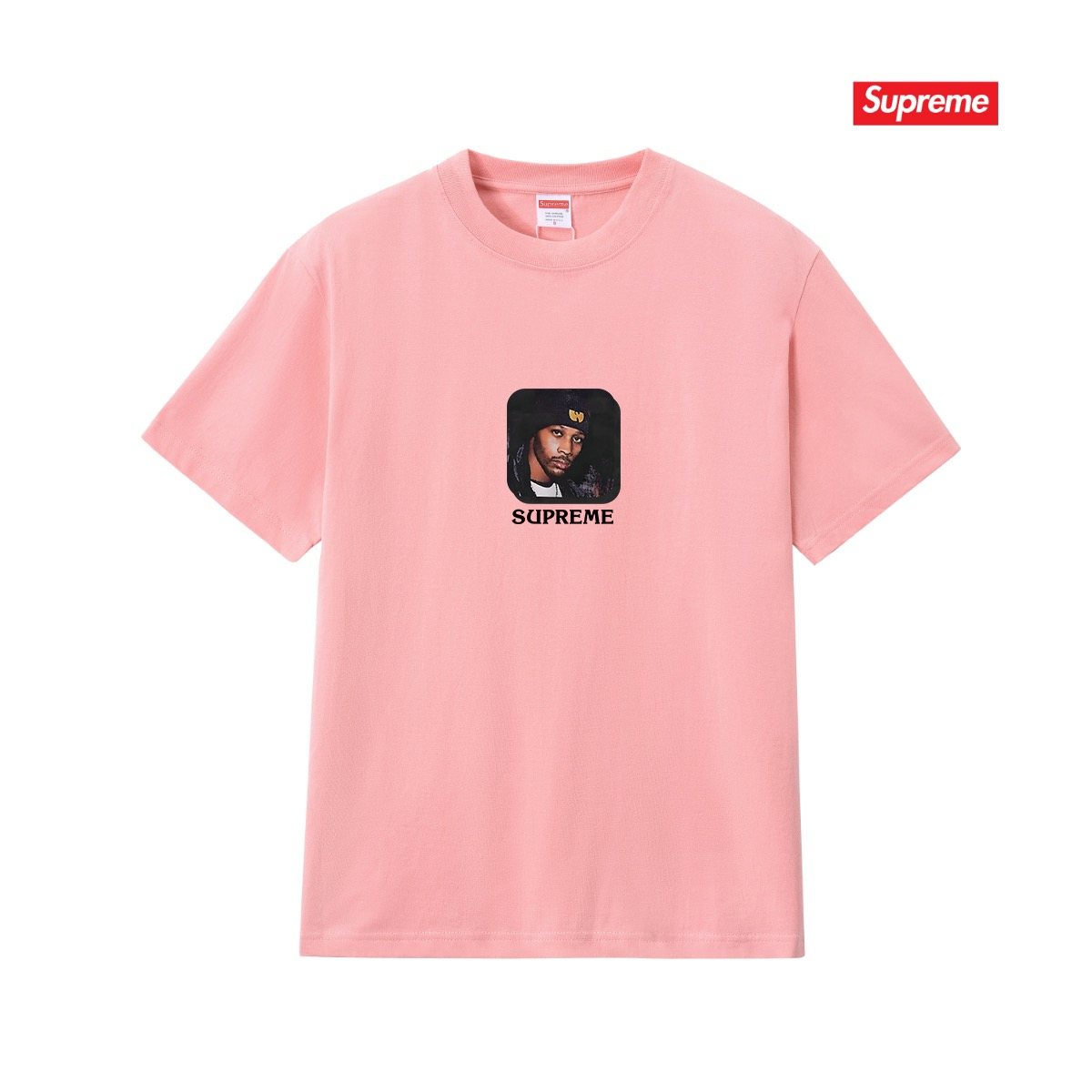 Supreme Protect Ya Neck RZA Portrait Graphic T-Shirt — front