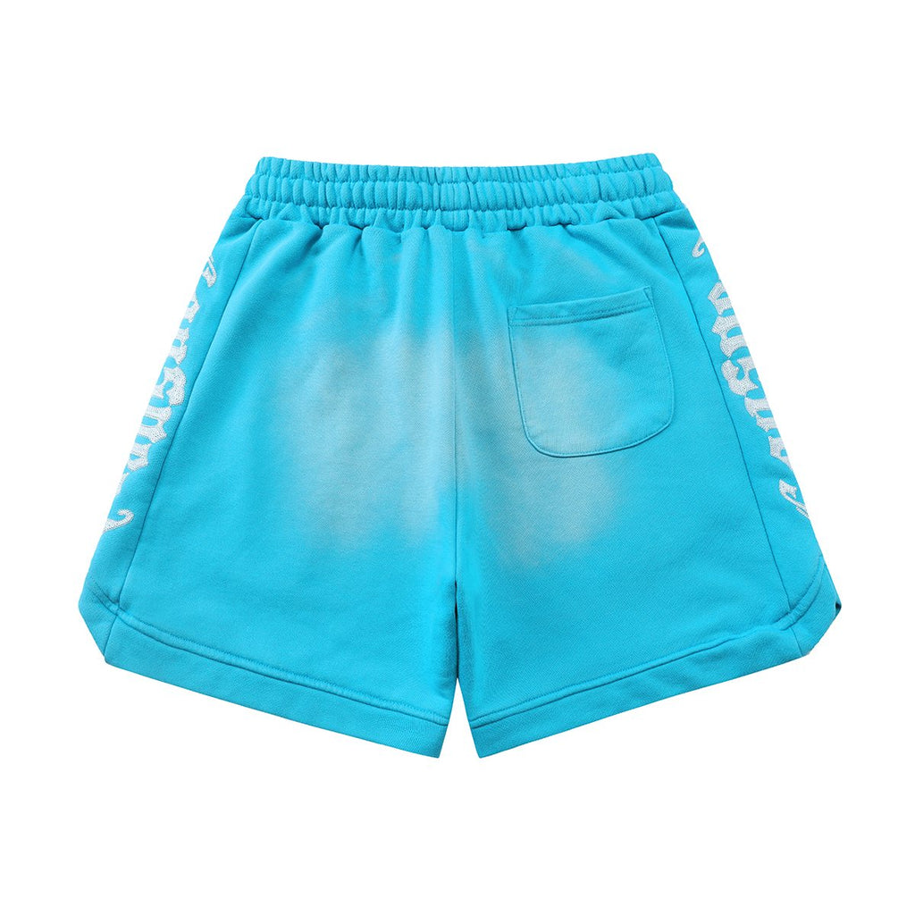 Godspeed Embroidered Drawstring Shorts — back