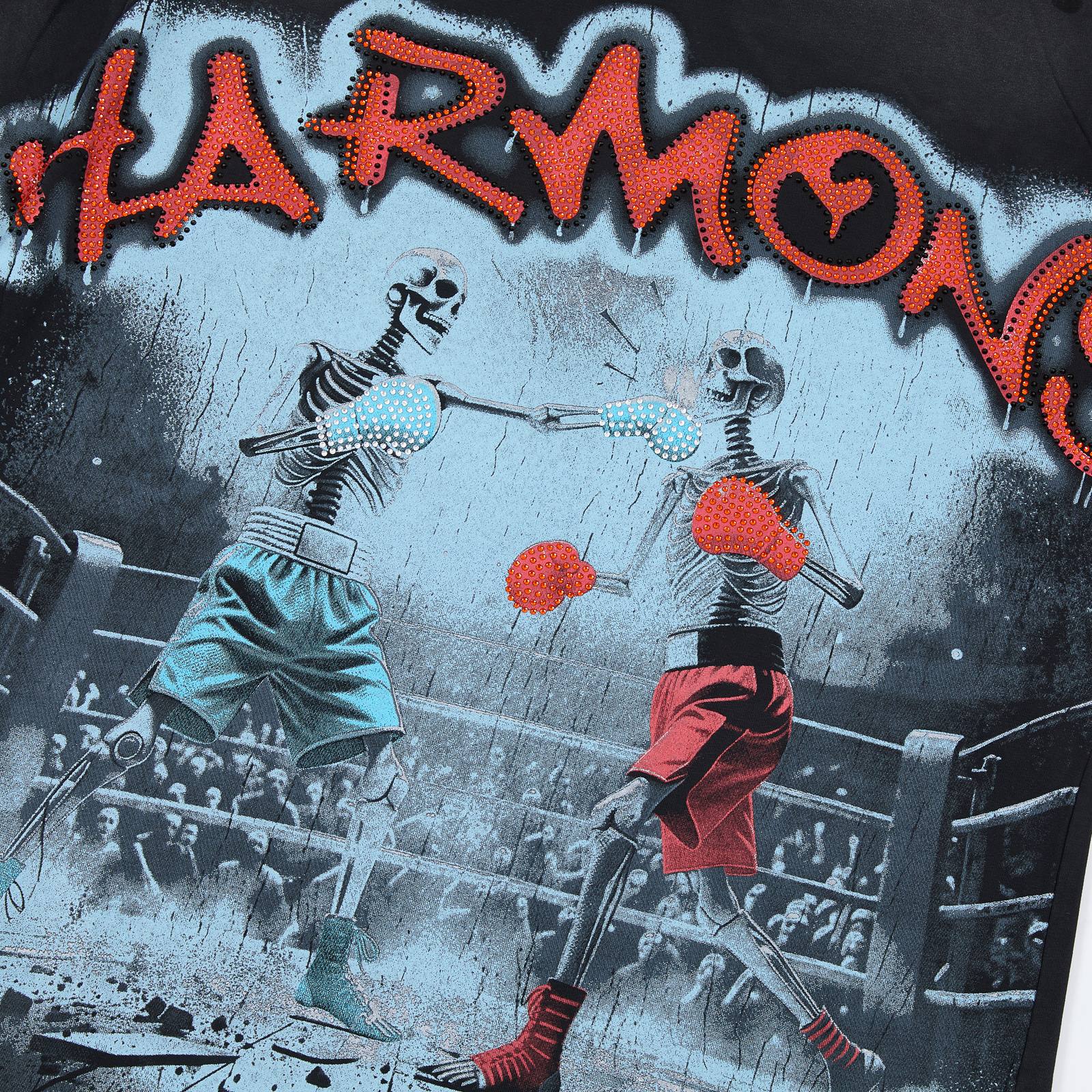 HARMONY Boxing Skeleton Graphic T-Shirt — detail