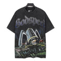 Godspeed Spaceship Graphic Washed Black T-Shirt — hero