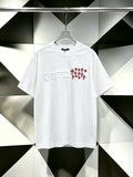 Chrome Hearts Red Cross Graphic Short-Sleeve T-Shirt — hero