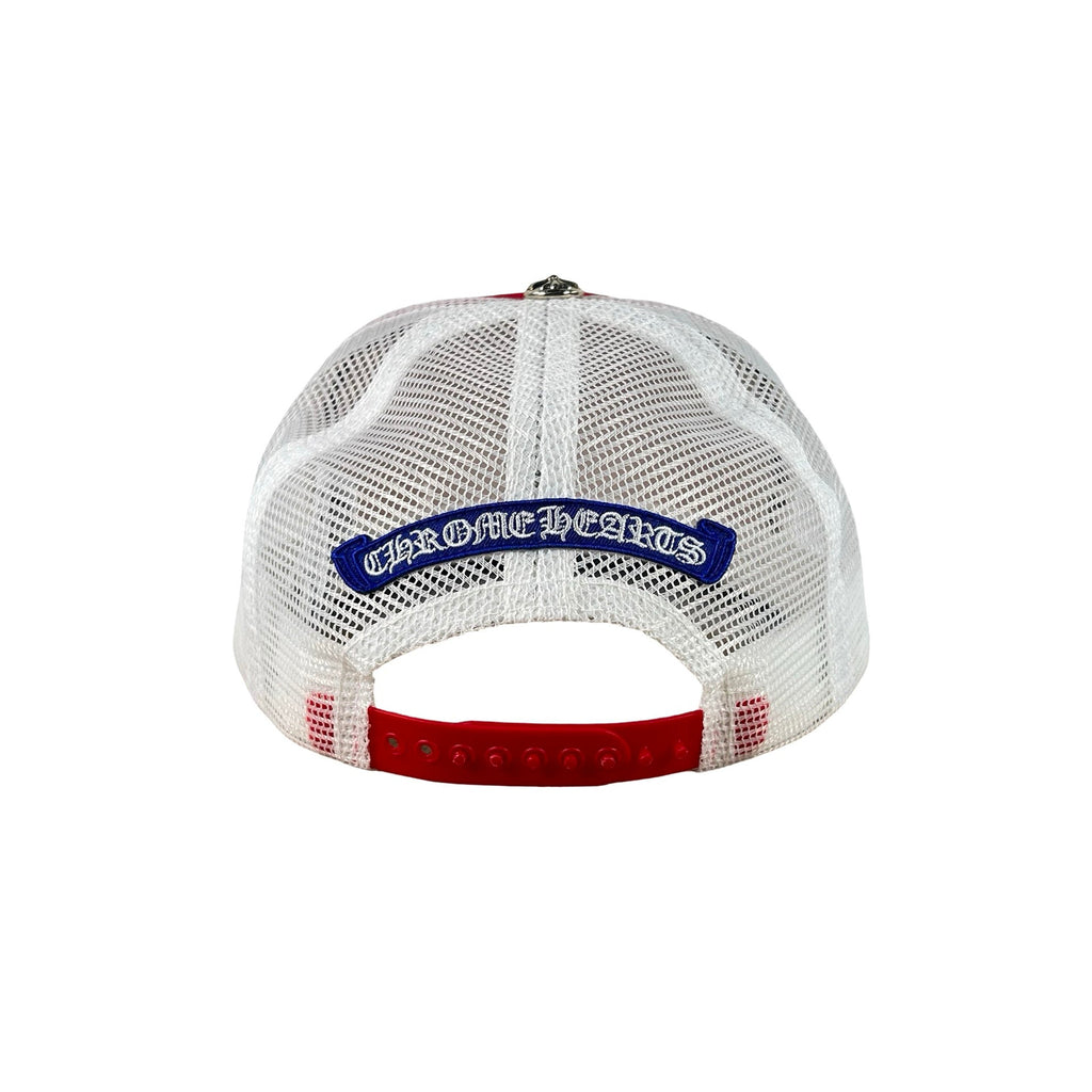 Chrome Hearts Red White Blue Trucker Hat 2026