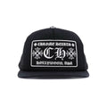 Chrome Hearts CH Hollywood Trucker Hat Black/Black
