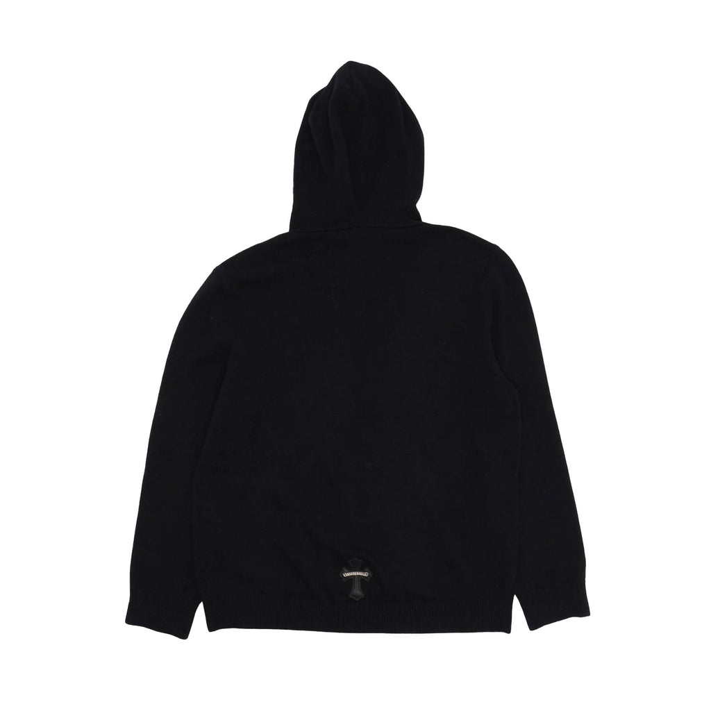 Chrome Hearts Cross Patch Cashmere Hooded Sweater