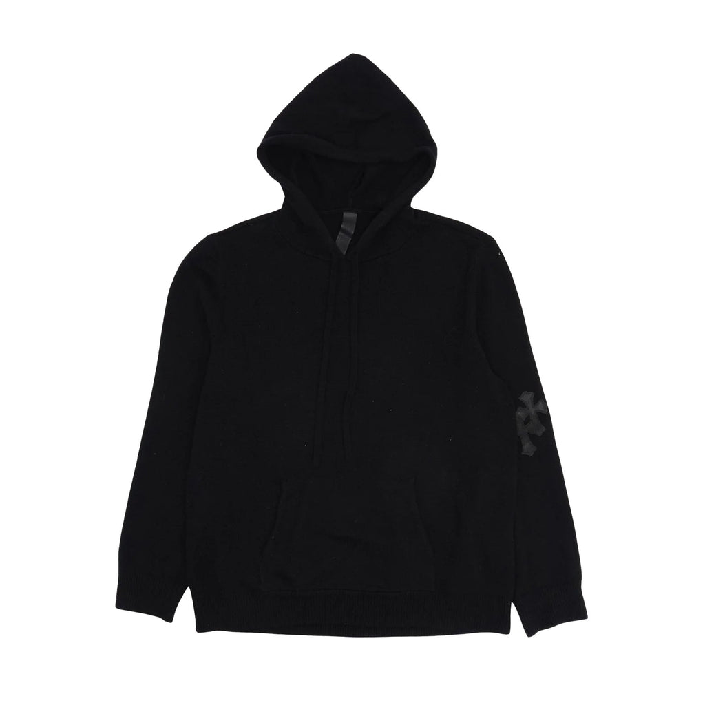 Chrome Hearts Cross Patch Cashmere Hooded Sweater