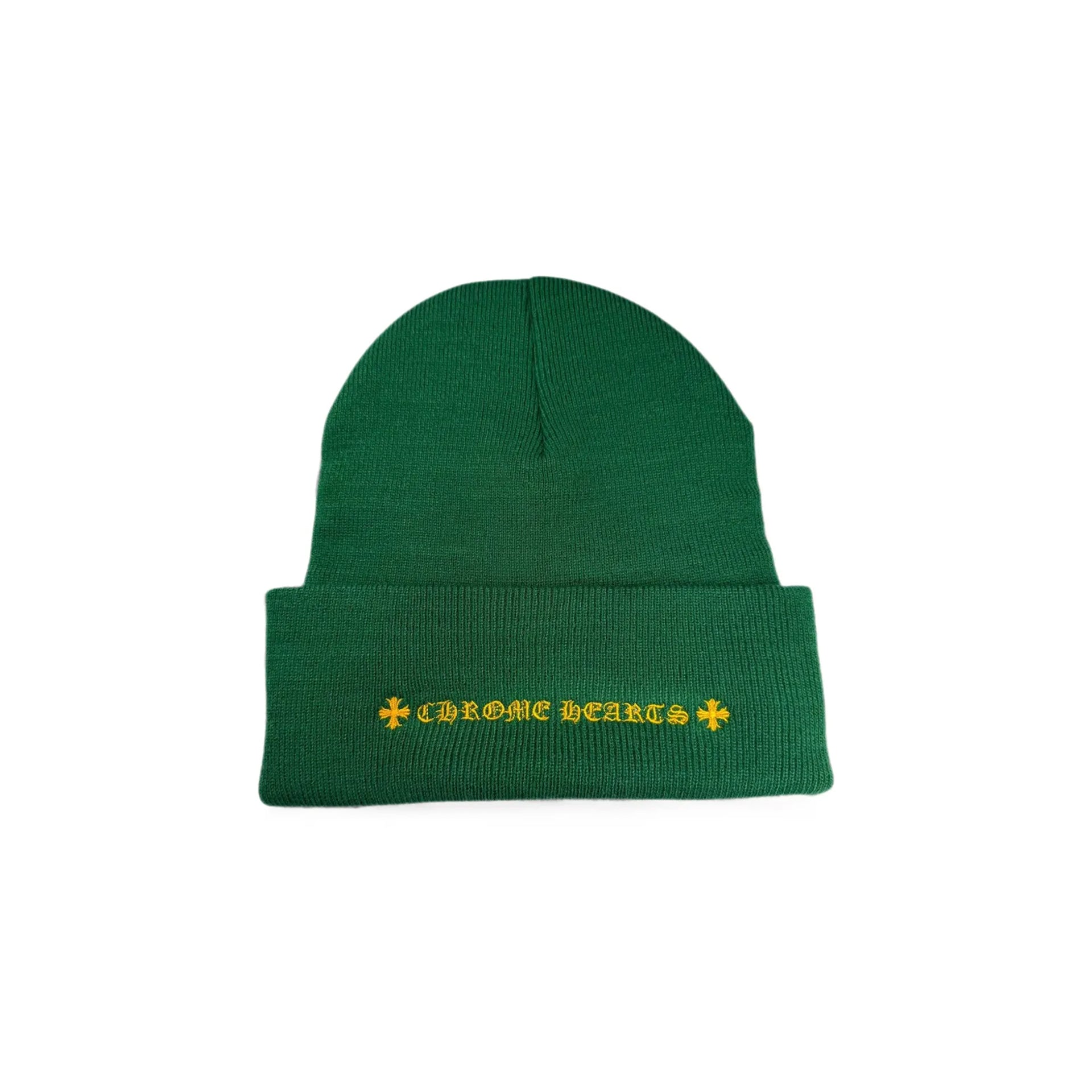 Chrome Hearts Watch Cap Beanie Green/Yellow