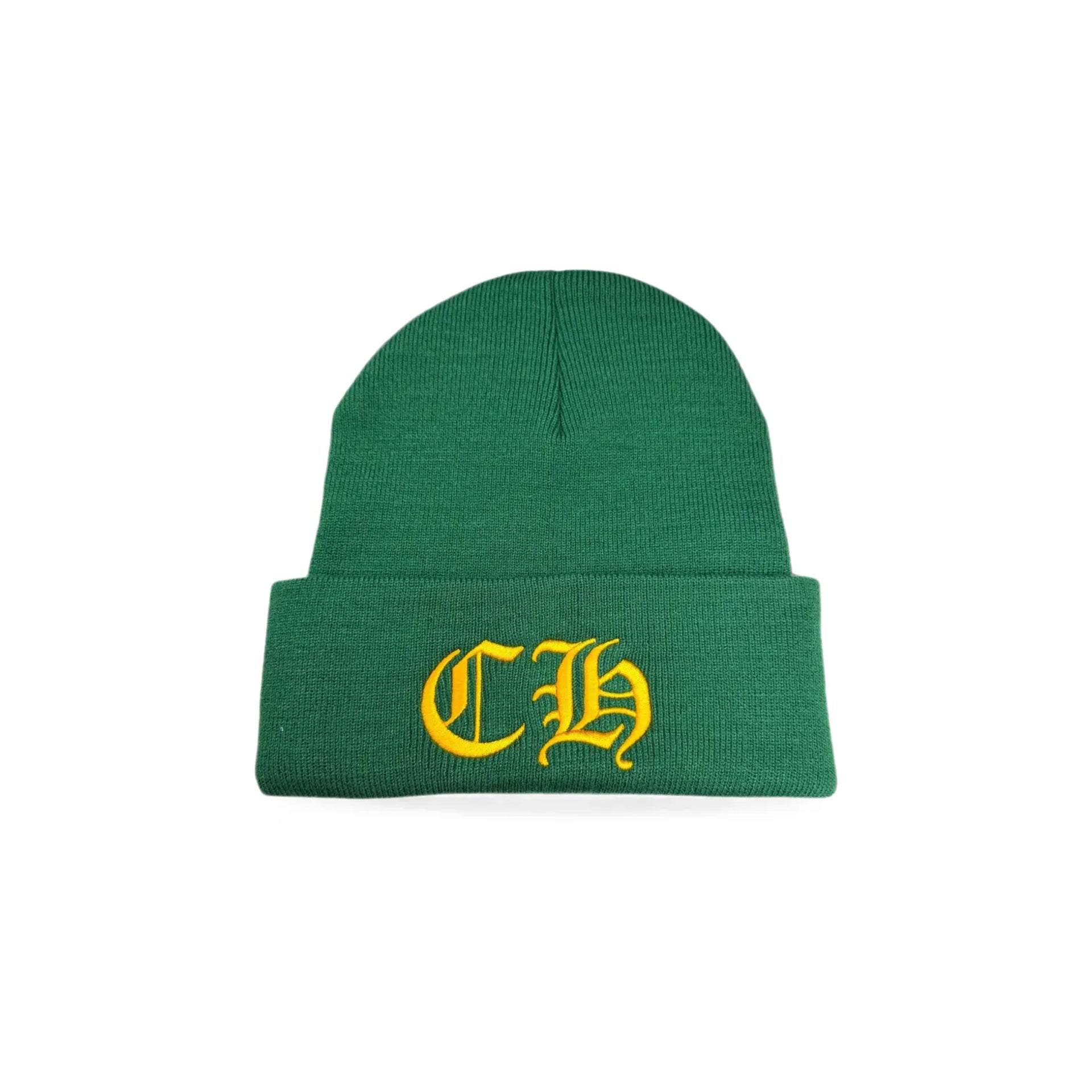 Chrome Hearts Watch Cap Beanie Green/Yellow