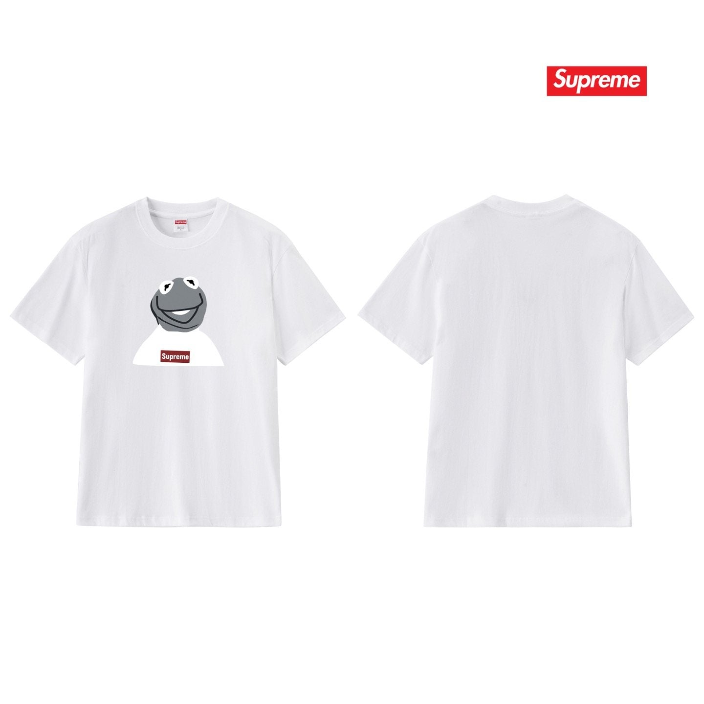 Supreme Kermit Graphic T-Shirt — back