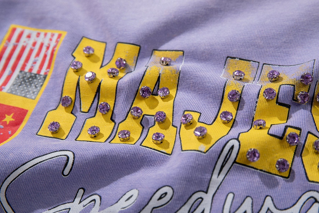 MAJESTIK Racing Moto Graphic T-Shirt — detail