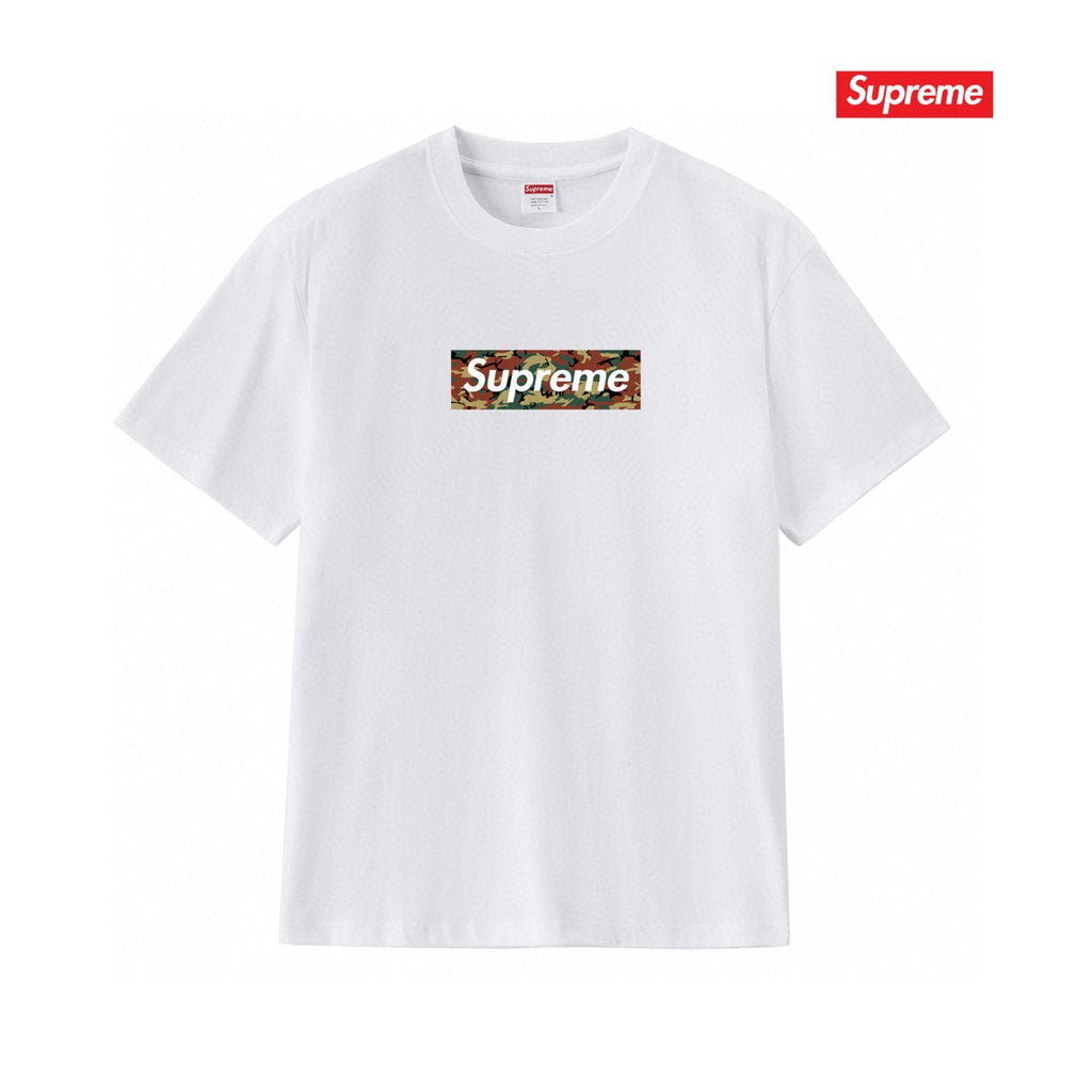 Supreme Camo Box Logo Graphic T-Shirt — hero